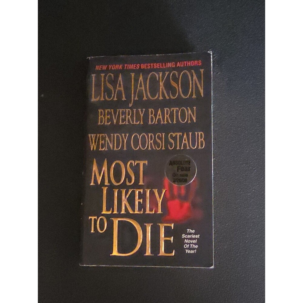 Most Likely to Die – Lisa Jackson Mass Market PB Thriller VERY GOOD